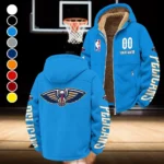 Rising Fan Pride Winter Fleece Jacket, Ski & Snowboard Mid-Layer HVN1436NO - Cyan
