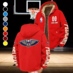 Rising Fan Pride Winter Fleece Jacket, Ski & Snowboard Mid-Layer HVN1436NO - Red