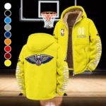 Rising Fan Pride Winter Fleece Jacket, Ski & Snowboard Mid-Layer HVN1436NO - Yellow