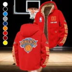 Bold Basketball Lifestyle Winter Fleece Jacket, Winter Endurance Jacket HVN1436NY - Red