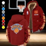 Bold Basketball Lifestyle Winter Fleece Jacket, Winter Endurance Jacket HVN1436NY - Wine