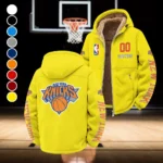 Bold Basketball Lifestyle Winter Fleece Jacket, Winter Endurance Jacket HVN1436NY - Yellow