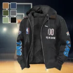 Basketball Energy Family Flannel Hoodie, Rugged Sport Flannel Hoodie HVN1436OC - Black