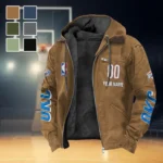 Basketball Energy Family Flannel Hoodie, Rugged Sport Flannel Hoodie HVN1436OC - Camel