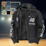 All-Season Hoop Family Flannel Hoodie, Everyday Game Fan Hoodie HVN1436OM - Black