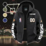 Loyal Fan Culture Fleece Windbreaker Jacket, Luxe Fleece Exterior HVN1436PS - Black