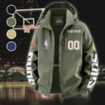 Loyal Fan Culture Fleece Windbreaker Jacket, Luxe Fleece Exterior HVN1436PS - Green