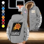 Loyal Fan Culture Winter Fleece Jacket, Luxe Microfleece Pullover HVN1436PS - Grey