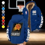 Loyal Fan Culture Winter Fleece Jacket, Luxe Microfleece Pullover HVN1436PS - Navy