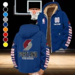 Rising Court Crew Winter Fleece Jacket, Anti-Pill Thermal Fleece HVN1436PT - Navy