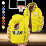 Rising Court Crew Winter Fleece Jacket, Anti-Pill Thermal Fleece HVN1436PT - Yellow