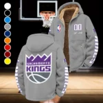 Rising Sport Spirit Winter Fleece Jacket, High-Density Comfort Fleece HVN1436SK - Grey