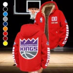 Rising Sport Spirit Winter Fleece Jacket, High-Density Comfort Fleece HVN1436SK - Red