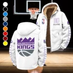 Rising Sport Spirit Winter Fleece Jacket, High-Density Comfort Fleece HVN1436SK - White