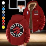 Streetwear Hoop Lifestyle Winter Fleece Jacket, Breathable Winter Comfort HVN1436TR - Wine