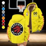 Streetwear Hoop Lifestyle Winter Fleece Jacket, Breathable Winter Comfort HVN1436TR - Yellow