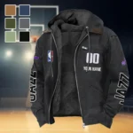 All-Season Sport Family Flannel Hoodie, Classic Flannel Sport Hoodie HVN1436UJ - Black