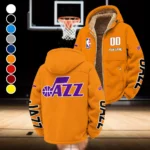 All-Season Sport Family Winter Fleece Jacket, Premium Fleece Barrier HVN1436UJ - Orange