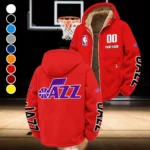 All-Season Sport Family Winter Fleece Jacket, Premium Fleece Barrier HVN1436UJ - Red