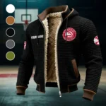 Court Energy Squad Fleece-Lined Hooded Jacket, Dynamic Training Hooded Shell HVN1437AH - Black