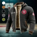 Court Energy Squad Fleece-Lined Hooded Jacket, Dynamic Training Hooded Shell HVN1437AH - Grey