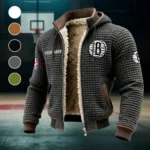 Loyal Fan Lifestyle Fleece-Lined Hooded Jacket, Multi-Sport Winter Active Top HVN1437BN - Grey