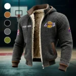 Hoop Passion Family Fleece-Lined Hooded Jacket, Arctic Protection Hooded Zip HVN1437LA - Grey