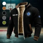 True Fan Pride Fleece-Lined Hooded Jacket, Thermal Core Fleece Jacket HVN1437OM - Black