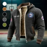 All-Season Sport Family Fleece-Lined Hooded Jacket, Heavyweight Cozy Sport Shell HVN1437PH - Grey