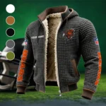 Fan Cubs Squad Fleece-Lined Hooded Jacket, Endurance Sport Thermal Hoody HVN1438CB - Grey