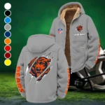 Fan Cubs Squad Winter Fleece Jacket, Sub-Zero Fleece Jacket HVN1438CB - Grey