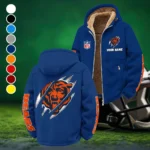 Fan Cubs Squad Winter Fleece Jacket, Sub-Zero Fleece Jacket HVN1438CB - Navy