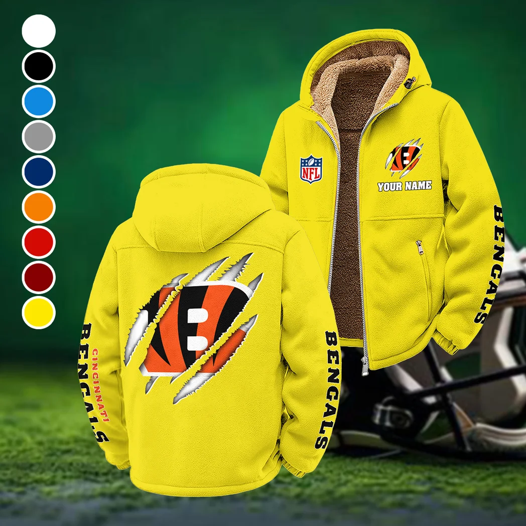 Feline Army Winter Fleece Jacket, Deep Winter Comfort Fleece HVN1438CI - Yellow