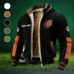 Brown Paws Fleece-Lined Hooded Jacket, Alpine Ascent Hooded Jacket HVN1438CL - Black