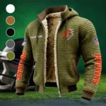 Brown Paws Fleece-Lined Hooded Jacket, Alpine Ascent Hooded Jacket HVN1438CL - Green