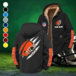 Brown Paws Winter Fleece Jacket, Polar Climate Fleece HVN1438CL - Black