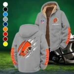 Brown Paws Winter Fleece Jacket, Polar Climate Fleece HVN1438CL - Grey