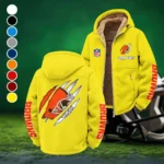 Brown Paws Winter Fleece Jacket, Polar Climate Fleece HVN1438CL - Yellow