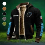 Victory Paws Fleece-Lined Hooded Jacket, Cross-Training Winter Layer HVN1438CP - Black