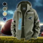Victory Paws Fleece Windbreaker Jacket, Dual-Layer Protection Jacket HVN1438CP - Green