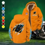 Victory Paws Winter Fleece Jacket, Essential Winter Warmth HVN1438CP - Orange