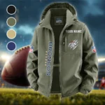 Mile High Squad Fleece Windbreaker Jacket, Weather-Guard Fleece HVN1438DB - Green