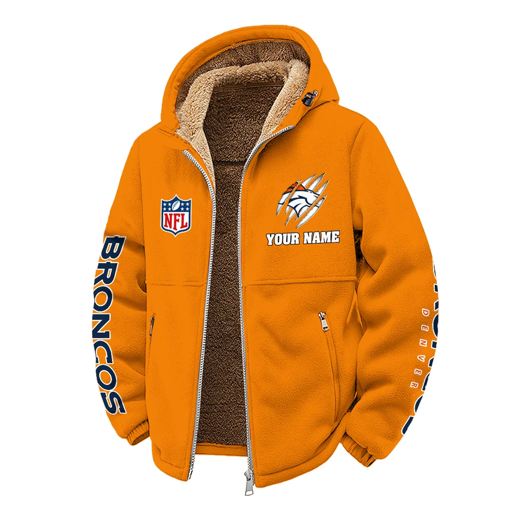 Mile High Squad Winter Fleece Jacket, Superior Thermal Protection HVN1438DB - Orange - Image 2