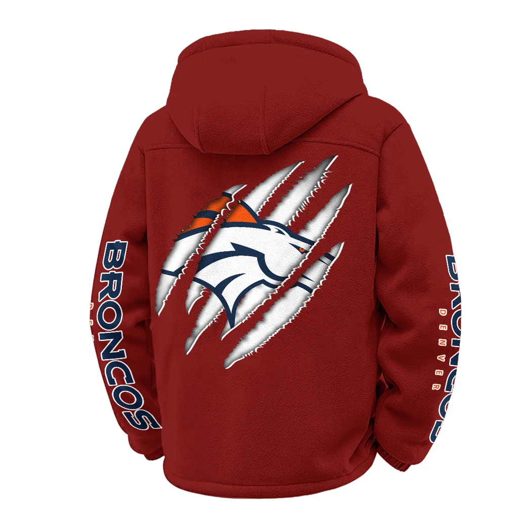 Mile High Squad Winter Fleece Jacket, Superior Thermal Protection HVN1438DB - Wine - Image 3