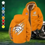 Mile High Squad Winter Fleece Jacket, Superior Thermal Protection HVN1438DB - Orange