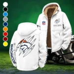 Mile High Squad Winter Fleece Jacket, Superior Thermal Protection HVN1438DB - White