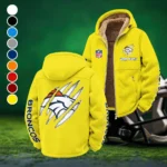 Mile High Squad Winter Fleece Jacket, Superior Thermal Protection HVN1438DB - Yellow