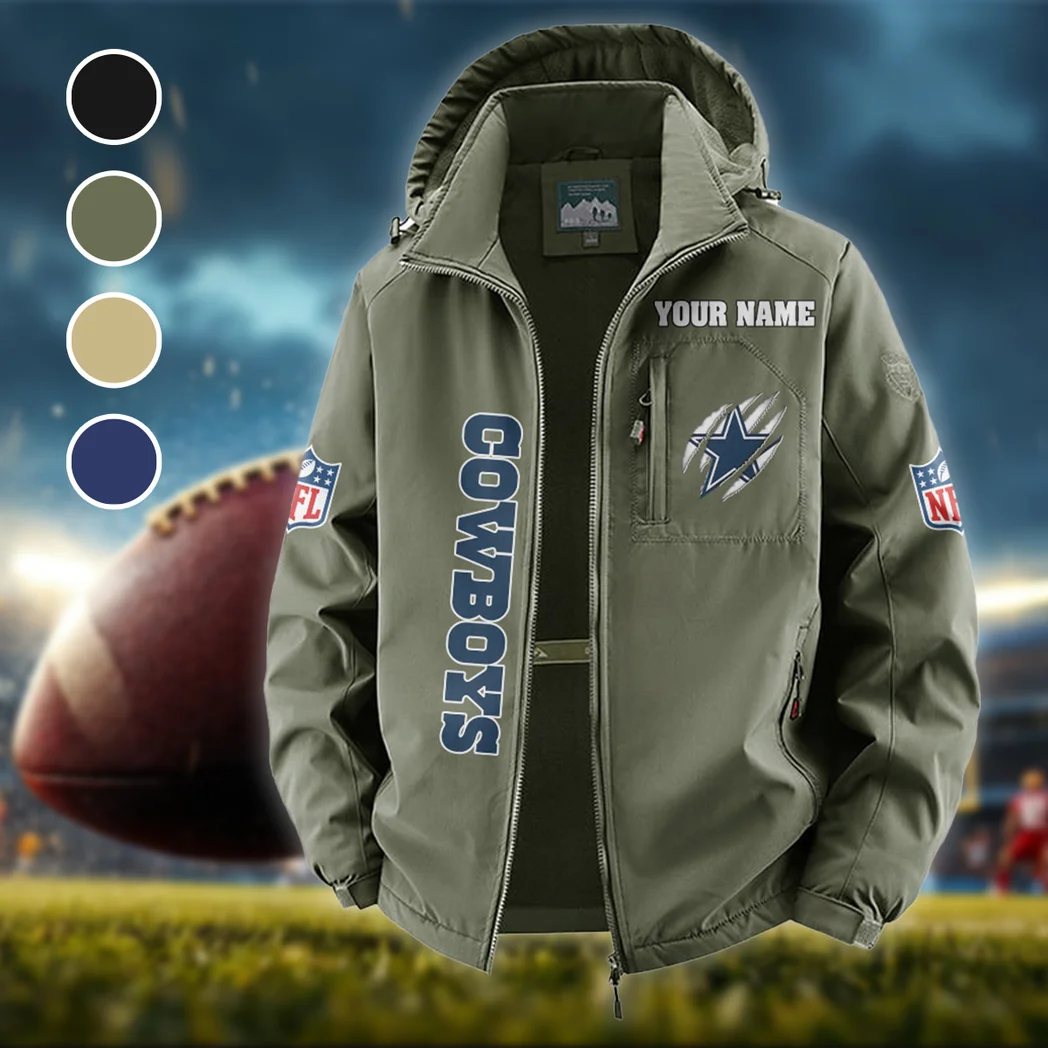 Blue Pride Fleece Windbreaker Jacket, Thermal Wind-Deflector HVN1438DC - Green