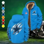 Blue Pride Winter Fleece Jacket, Heavy-Duty Cold Fleece HVN1438DC - Cyan