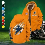 Blue Pride Winter Fleece Jacket, Heavy-Duty Cold Fleece HVN1438DC - Orange